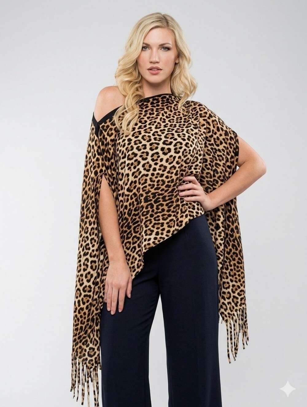 NWT KOKOMO 7-Way To Wear Poncho Oversized Scarf Swimsuit Cover up OS